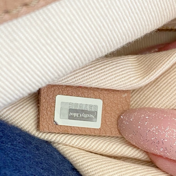 SEE BY CHLOE TAN BROWN LEATHER HARRIET TOP HANDLE SIDE ZIPPER HOBO TOTE PURSE - Picture 12 of 12